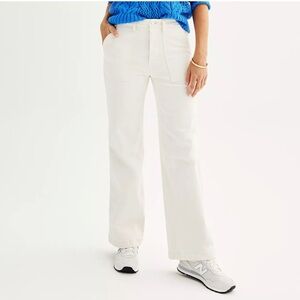 Wide leg jeans